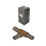 Molde conector de unión para cable horizontal, calibre 2/0. B232 Hubbell