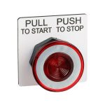 Cabeza para botón pulsador, Ø 30, rojo. 9001SKR9R Schneider Electric