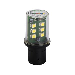 Bombilla LED blanca intermitente para señalización, 230 V. DL1BKM1 Schneider Electric