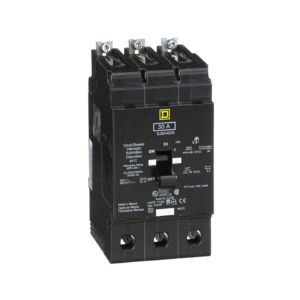 Minidisyuntor automático, 3 polos, 30 A. EJB34030 Schneider Electric