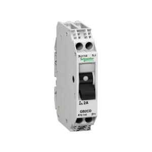 Interruptor magnetotérmico, 5 A, 1 polo, 2 W. GB2CD10 Schneider Electric