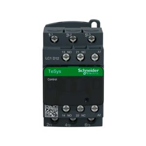 Contactor, TeSys D, 3 polos, 12 A, 220 V. LC1D12M7 Schneider Electric