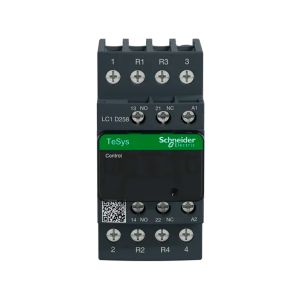 Contactor, TeSys D, 4 polos, 40 A, 110 V. LC1D258F7 Schneider Electric