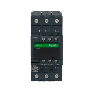 Contactor, TeSys D, 3 polos, 40 A, 220 V. LC1D40AM7 Schneider Electric