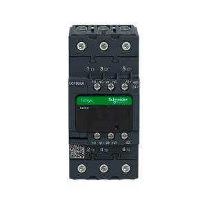 Contactor, TeSys D, 3 polos, 50 A, 24 V. LC1D50ABD Schneider Electric