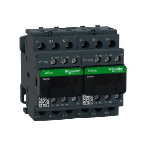 Inversor 3 polos, 32 A, bobina 110 V CA. LC2D32F7 Schneider Electric