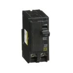 Interruptor termomagnético, 2 polos, 125 A, 10 kA, enchufable. QO2125 Schneider Electric