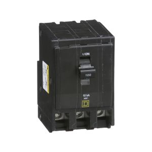 Pastilla Interruptor Termomagnético 3 Polos, 10A, 120/240V, QO310 Schneider Electric