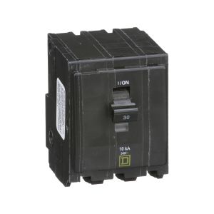 Pastilla Interruptor Termomagnético 3 Polos, 30A, QO330 Schneider Electric