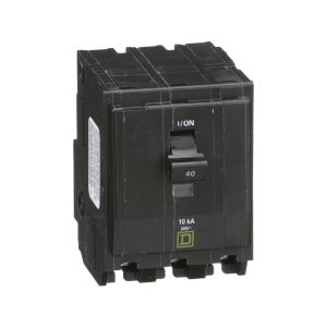 Pastilla Interruptor Termomagnético 3 Polos, 40A, QO340, Schneider Electric