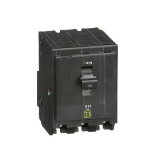 Pastilla Interruptor Termomagnético QO360 3 polos 60A Schneider Electric