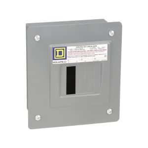 Centro de Carga QOD Zapatas Principales 100A, Trifásico, 4 Hilos, 3 Espacios, QOD3F Schneider Electric