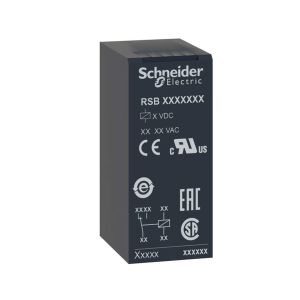 Relevador de interfaz enchufable, sin pulsador. RSB2A080BD Schneider Electric