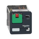 Relevador de conexión, 24V CA. RUMC22B7 Schneider Electric