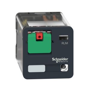 Relevador de conexión, 24V CA. RUMC22B7 Schneider Electric