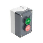 Estación de control, 2 pulsadores empotrables Ø22, marcado START STOP. XALD215 Schneider Electric