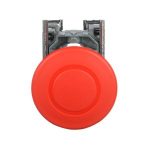 Botón de parada de emergencia, redondo, rojo. XB4BT845 Schneider Electric