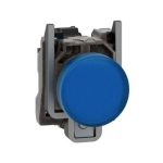 Luz piloto redondo, LED universal, Ø 22 mm, azul. XB4BVM6 Schneider Electric