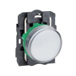 Piloto luminoso LED, 24 V, blanco. XB5AVB1 Schneider Electric