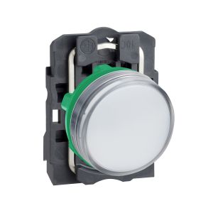 Piloto luminoso LED, 24 V, blanco. XB5AVB1 Schneider Electric