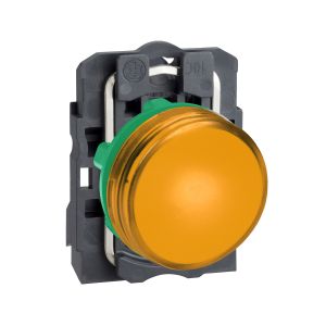 Piloto luminoso LED, 24 V, amarillo. XB5AVB5 Schneider Electric