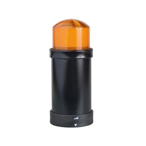 Baliza luminosa con unidad de tubo de descarga flash, Ø 70 mm, naranja. XVBC8B5 Schneider Electric