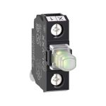 Bloque de contacto luminoso con LED integrado, 24 V. ZALVB1 Schneider Electric