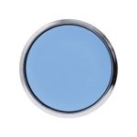 Cabeza pulsador ras, azul. ZB4BA6 Schneider Electric