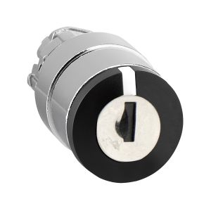 Cabeza con llave para selector, 3 posiciones, Ø 22. ZB4BG7 Schneider Electric
