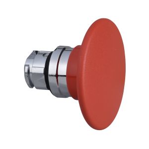 Cabeza pulsador seta, 60 mm, rojo. ZB4BR4 Schneider Electric