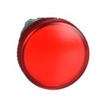 Cabeza piloto luminoso, Ø 22, redonda, lentes lisas rojas. ZB4BV04 Schneider Electric