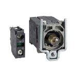 Cuerpo para botón de control iluminado, Ø 22, BA 9s. ZB4BW031 Schneider Electric