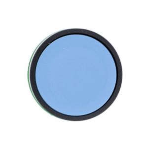 Cabeza pulsador rasante azul, no luminoso, circular. ZB5AA6 Schneider Electric