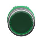 Cabeza de pulsador iluminado, verde. ZB5AW333 Schneider Electric