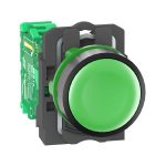 Cabeza-emisor ZB5R, tapa verde sin marca. ZB5RTA3 Schneider Electric