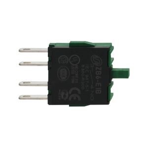 Bloque de contacto para cabeza, ø 16 1nc, conexión rápida. ZB6E2B Schneider Electric