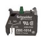 Bloque de contactos único para cabezal de aleación, 120 V. ZBE1014 Schneider Electric