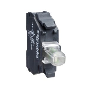 Bloque luminoso LED, 24..120 ac/dc, azul. ZBVBG6 Schneider Electric