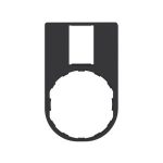 Sostenedor de la placa. ZBZ33 Schneider Electric