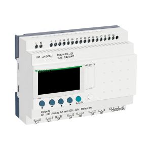 Relevador Zelio 120 - 240 V CA 16 e 1 Square D by Schneider Electric Sr3b261fu