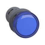 Luz Piloto Azul, 22 mm, 110 V AC/DC, XA2EVF6LC Schneider Electric