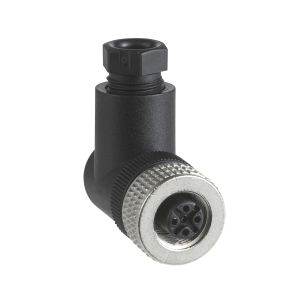 Conector circular hembra, M12, 5 vías. XZCC12FCM50B Schneider Electric