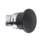 Pulsador Tipo Hongo con Retorno Negro, ZB4BC2 Schneider Electric