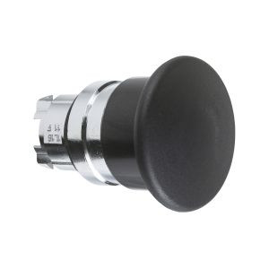 Pulsador Tipo Hongo con Retorno Negro, ZB4BC2 Schneider Electric