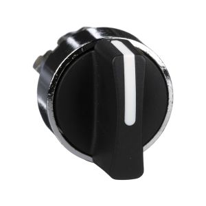 Cabeza Selector de 2 Posiciones, Negro, ZB4BD2 Schneider Eelctric